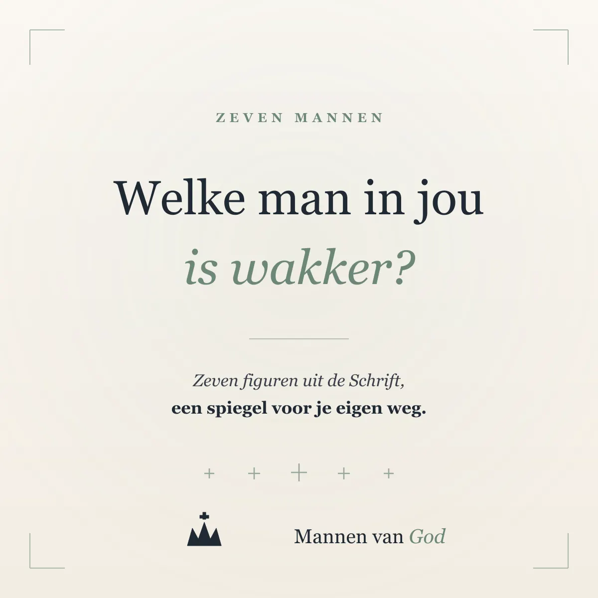 Illustratie bij het artikel Zeven Bijbelse mannen die je al in je draagt
